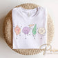 Seashell Doodles DTF Transfer, Ready to Press, Summer Beach T-Shirt Design