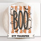 Striped Spooky Ghosts DTF Transfer, Ready to Press, Trendy Halloween Tshirt Design