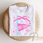 First Grade Striped Floral Pennant DTF Transfer, Ready to Press, First day of School Tshirt Design