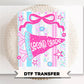 Second Grade Striped Pennant DTF Transfer, Ready to Press, First Day of School Shirt Design