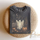 I Live Here Now Ghost DTF Transfer, Ready to Press, Funny Halloween Tshirt Design