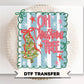 Oh Christmas Tree DTF Transfer, Ready to Press, Preppy Christmas Tshirt Design