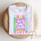 Happy First Day Of School DTF Transfer, Ready to Press, Preppy Back to School Tshirt Design
