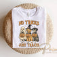 No Tricks Just Treats DTF Transfer, Ready to Press, Halloween Dogs T-shirt Designs