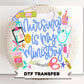 Nursing is My Ministry DTF Transfer, Ready to Press, Nurse Tshirt Design