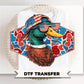 Duck Hunting DTF Transfer, Ready to Press, 4th of July Tshirt Design