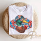 Duck Hunting DTF Transfer, Ready to Press, 4th of July Tshirt Design