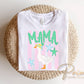 Mama Goose DTF Transfer, Ready to Press, Trendy Striped Tshirt Design