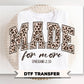 Made For More Ephesians 2:10 DTF Transfer, Ready to Press, T-shirt Transfer, Heat Transfer, Direct to Film, Bible Verse, Christian, Jesus