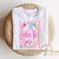 Back to School Pre K DTF Transfer, Ready to Press, Pink Gingham First Day of School Tshirt Design