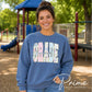 Back to School Second Grade DTF Transfer, Ready to Press, Striped Floral Coquette, First Day of School Tshirt Design