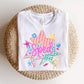 Back to School Teacher DTF Transfer, Ready to Press, Preppy Stars First Day of School Tshirt Design, Para, Counselor, Sped