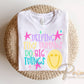 Helping Tiny Humans Do Big Things DTF, Teach, Preppy, First Day of School, Stars, Back to School, Daycare, Teacher Tshirt