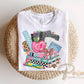 Retro School DTF Transfer, Ready to press, Back to School, Coquette Teacher Tshirt Design