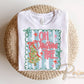Oh Christmas Tree DTF Transfer, Ready to Press, Preppy Christmas Tshirt Design