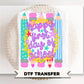 Happy First Day Of School DTF Transfer, Ready to Press, Preppy Back to School Tshirt Design