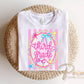 Back to School Third Grade DTF Transfer, Ready to Press, Pink Gingham First Day of School Tshirt Design