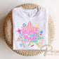 Back to School Second Grade DTF Transfer, Ready to Press, Preppy Stars First Day of School Tshirt Design