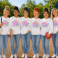 Back to School Grades DTF Transfer, Ready to Press, Preppy Stars First Day of School Tshirt Design, Pre-K Kindergarten - Fifth