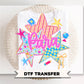 Back to School Preppy Para DTF Transfer, Ready to Press, First Day of School Tshirt Design