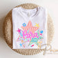 Back to School Teacher DTF Transfer, Ready to Press, Preppy Stars First Day of School Tshirt Design, Para, Counselor, Sped