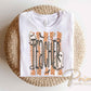Halloween Ghost Teacher DTF Transfer, Ready to Press, Back to School Tshirt Design