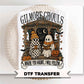 Gilmore Ghosts DTF Transfer, Ready to Press, Where You Haunt I Will Follow, Halloween Tshirt Design