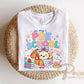 Back To School Preschool DTF Transfer, Ready to Press, Preppy Teacher, Dumpling, First Day of School Tshirt Design