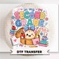 Back To School Second Grade DTF Transfer, Ready to Press, Preppy Teacher, Dumpling, First Day of School Tshirt Design