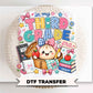 Back To School Third Grade DTF Transfer, Ready to Press, Preppy Teacher, Dumpling, First Day of School Tshirt Design