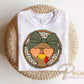 Gobble Gobble Girl Turkey DTF, Ready to Press, Thanksgiving Tshirt Design