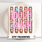 Football Touchdown DTF Transfer, Ready to Press, Striped Sports Mom Tshirt Design