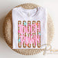 Football Touchdown DTF Transfer, Ready to Press, Striped Sports Mom Tshirt Design