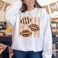 Tiger School Mascot DTF Transfer, Ready to Press, T-shirt Transfer, Heat Transfer, Direct to Film, Football, Baseball, FAUX Glitter