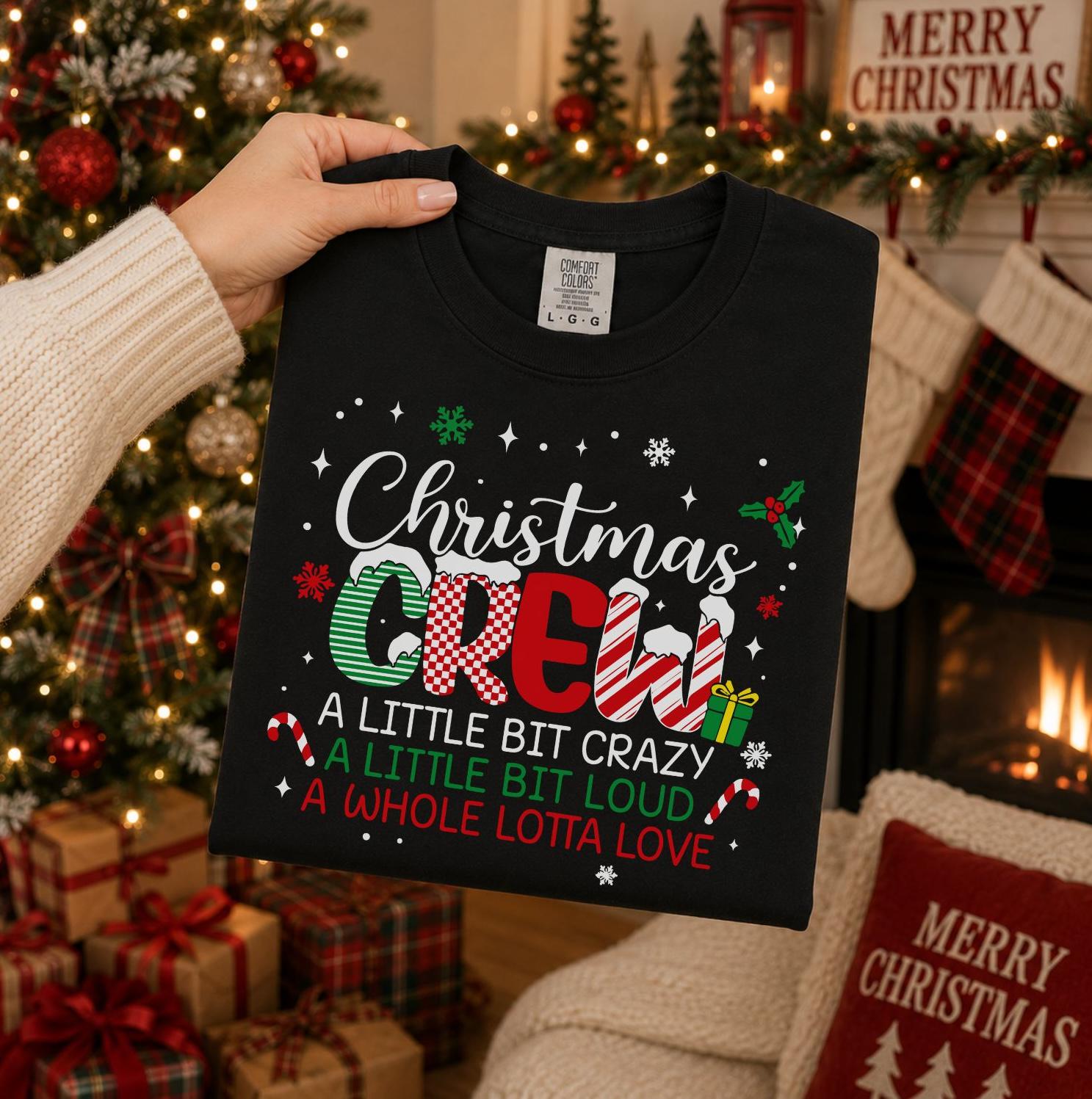 Christmas Matching Shirts DTF Transfers, Ready to Press, Heat Transfer, Direct to Film, Holiday, Matching Family Shirt Transfers