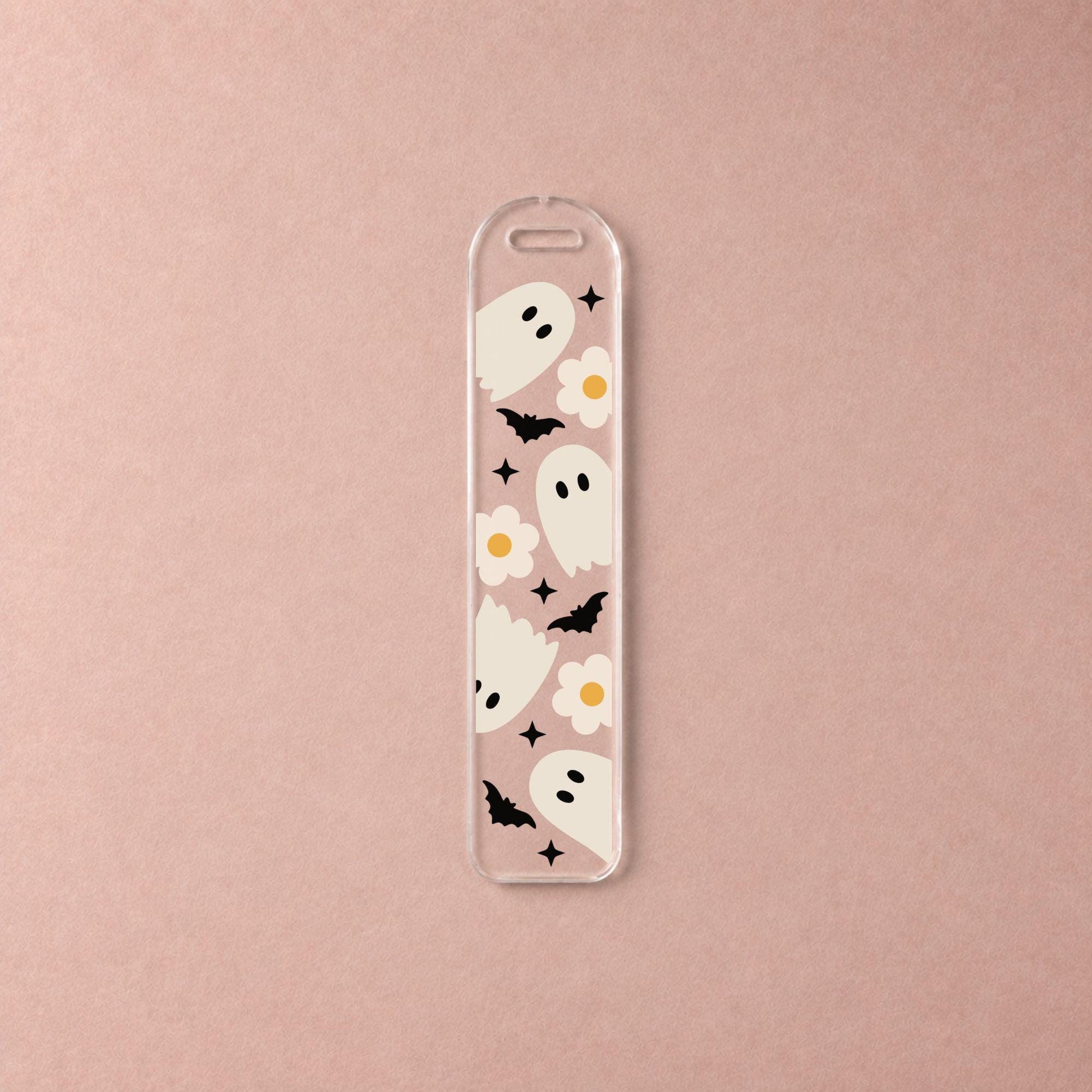 UV DTF Spooky Ghost Bookmark Decals | Bookmark Sticker | uv dtf sticker | diy bookmark kit | Gift For Book Lover | Gift For Book Reader
