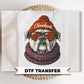 Bulldog Team Mascot DTF Transfers, Ready to Press, School Spirit Shirt Design