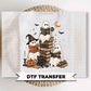 Vintage Reading Ghosts DTF Transfers, Ready to Press, Halloween Book Club Shirt Design