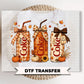 Coquette Halloween Diet Soda Cans DTF Transfer, Ready to Press, Fall Tshirt Design