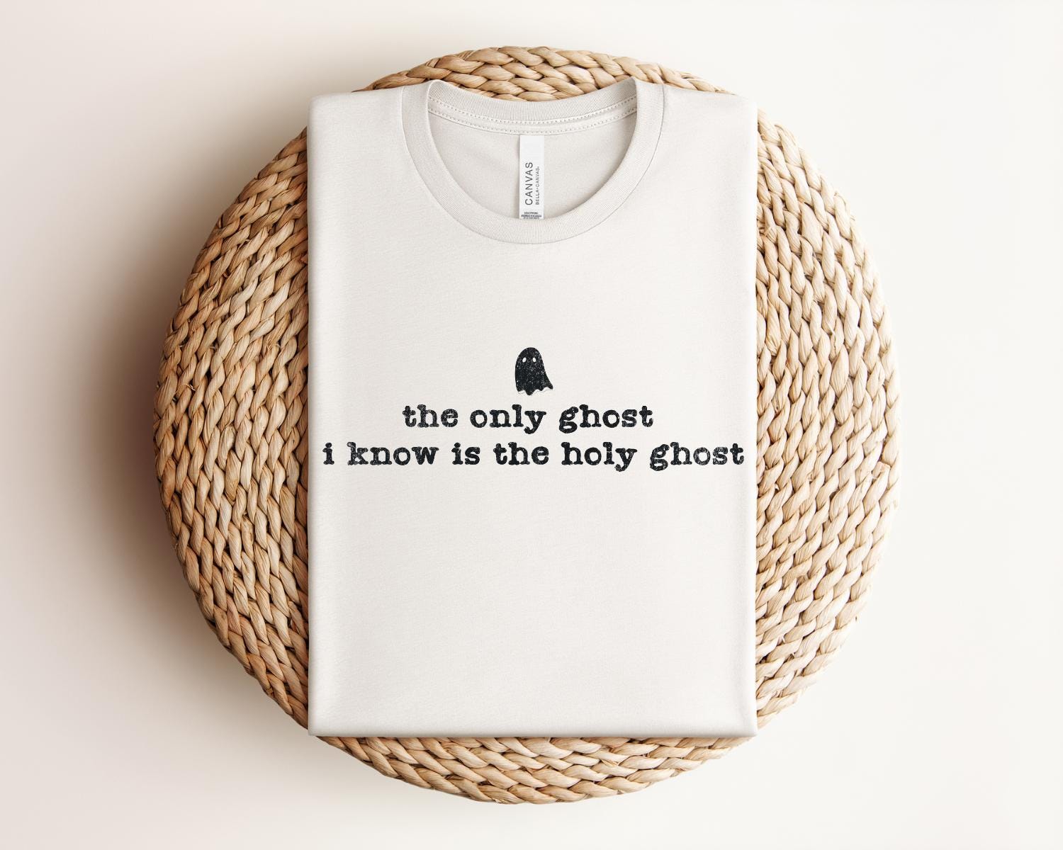 Ain’t No Ghost Like The Holy Ghost DTF Transfers, Ready to Press, Christian Halloween Shirt Design