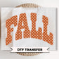Preppy Fall Polka Dots DTF Transfers, Ready to Press, Halloween Shirt Design
