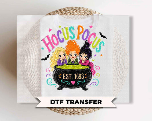 Halloween DTF Transfers, Ready to Press, Spooky Season, Halloween Movie Shirt Design