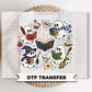 Vintage Reading Ghosts DTF Transfers, Ready to Press, Halloween Book Club Shirt Design