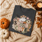 Girls Halloween DTF Transfers, Ready to Press, Brushstroke Spooky Cute Shirt Design