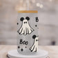 Halloween UV DTF Libbey 16oz Cup Wrap Sticker, Ready to Ship, Direct to Film, Glass Can, Fall, Permanent, Boo, Mouse Ghost